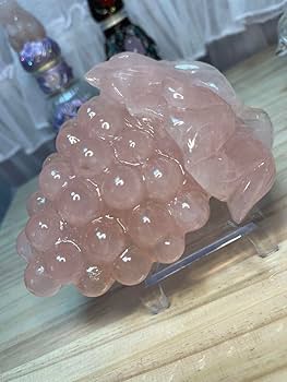 Amazon.co.jp: 大きい 綺麗 高品質^_^ 天然石 水晶 ローズ